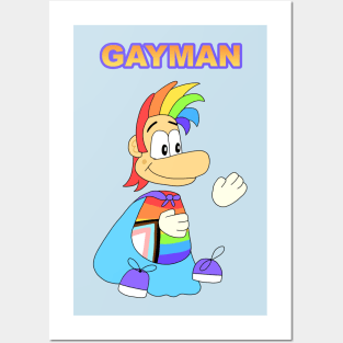 Gayman Posters and Art